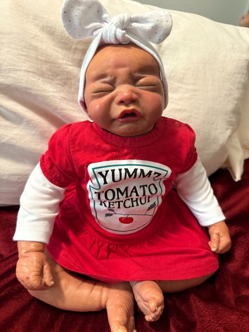 Realistic baby doll